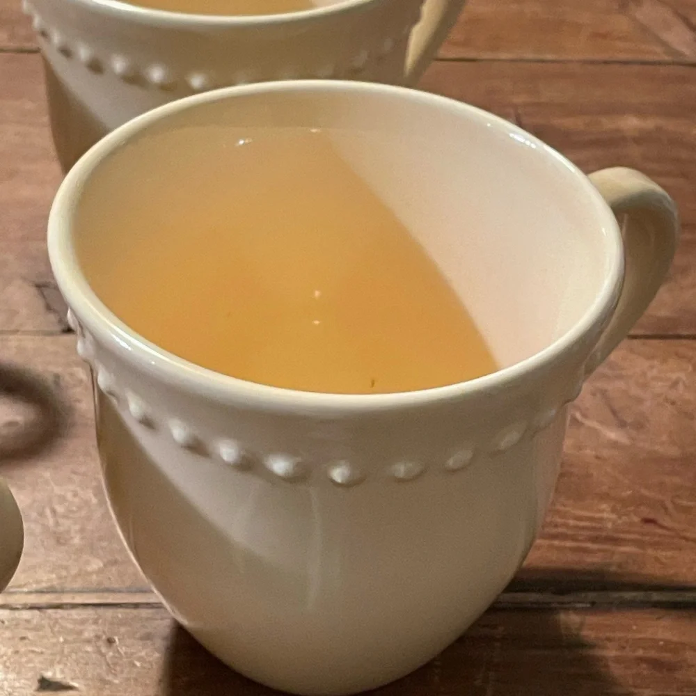 Set of 4 Pottery Barn Mugs